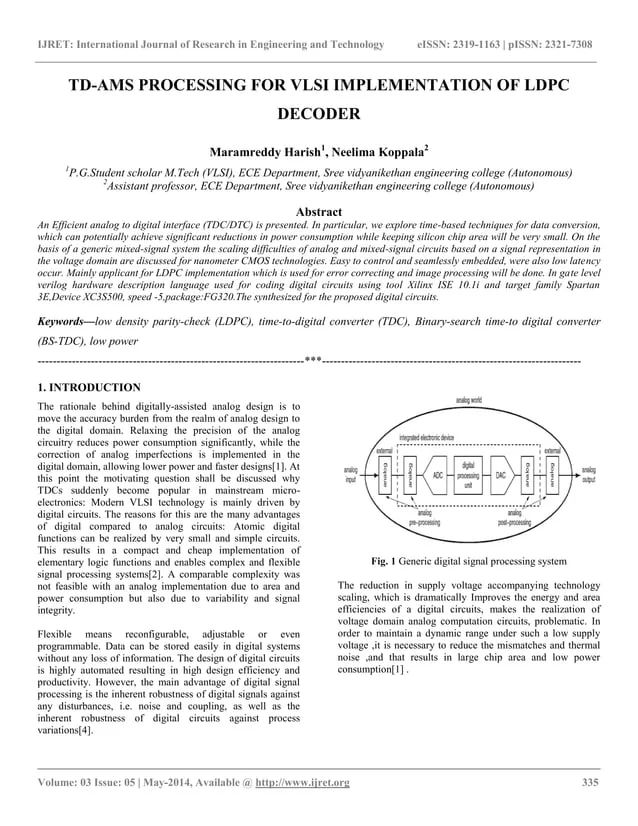 Figure 3 From Design And Implementation Of Ldpc Decoder Using Time Domain Ams Processing - Download Perfect Space Picture | Mobile