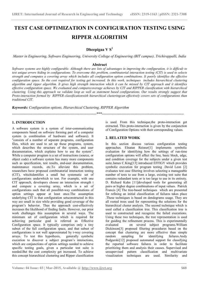 Pdf Optimization Of The Test Case Minimization Algorithm Based On - Best Minimal Pictures in Desktop