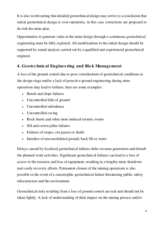The Role And Importance Of Geotechnical Engineering For A