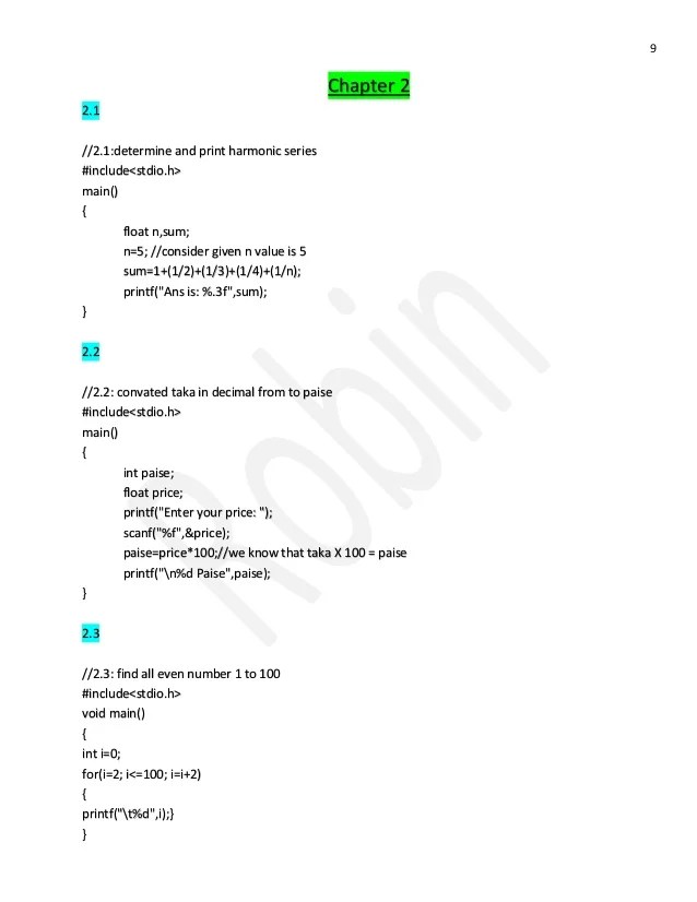 The Solution Manual Of Programming In Ansi Robin The revised edition maintains the lucid flow and continuity which has been the together with a list of some mistakes that a less experienced C programmer could make Written by the most well known face of Indias IT.