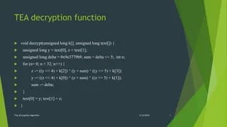 Tiny Encryption Algorithm Pptx - Best Nature Backgrounds in Retina