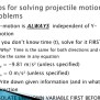 Tips For Solving Projectile Motion Problems | PPT | Physics | Science