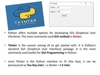 Ebook Python Gui Programming With Tkinter Pdf Graphical User - Best Nature Textures in 4K