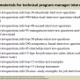 Top 10 Technical Program Manager Interview Questions And Answers | PPT