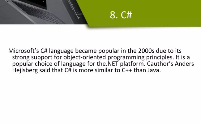 Top 8 Programming Languages For Beginners To Learn In 2023.pptx