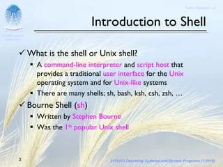 Sysprog Tutor 03 Unix Shell Script Programming Ppt - Colorful Wallpaper Collection - 4K Quality