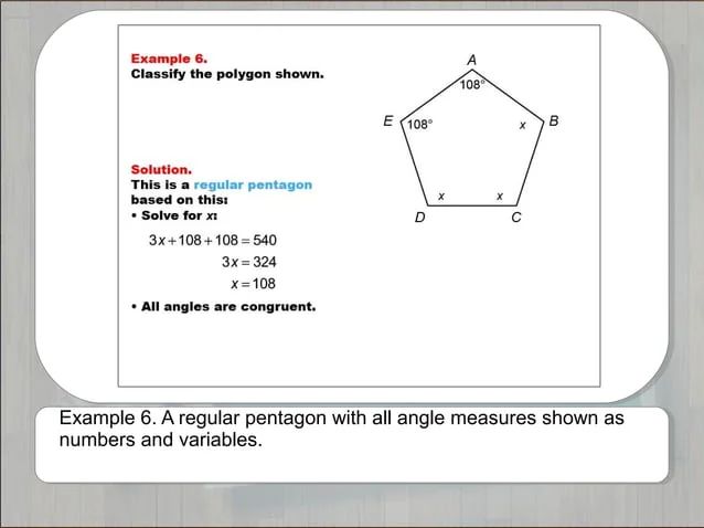 The Polygon Classification Polygon Area - Classic Mountain Background - Mobile