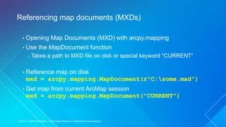 Python Map Automation Of Arcpy Mapping PDF 320.