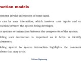 Unit 3 Lecture 1 Context Models Interaction Models Structural