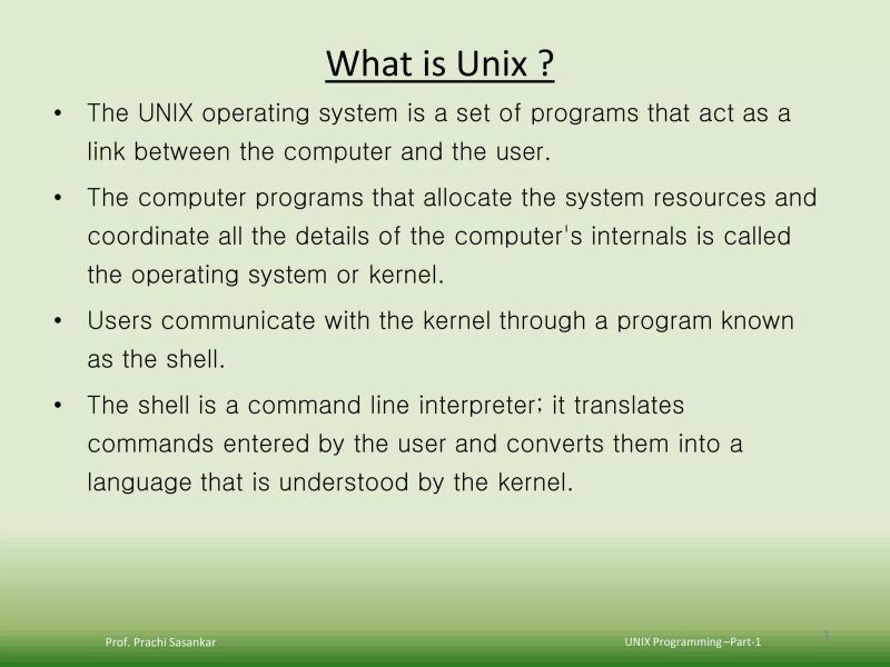 Unix Shell Programming Intro Part 1 Ppt - Mobile Abstract Patterns for Desktop