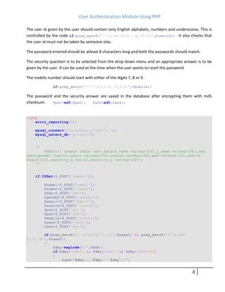 User Authentication Module Using Php Pdf - Premium City Illustration Gallery - Retina