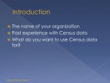 Using Census Data Pptx