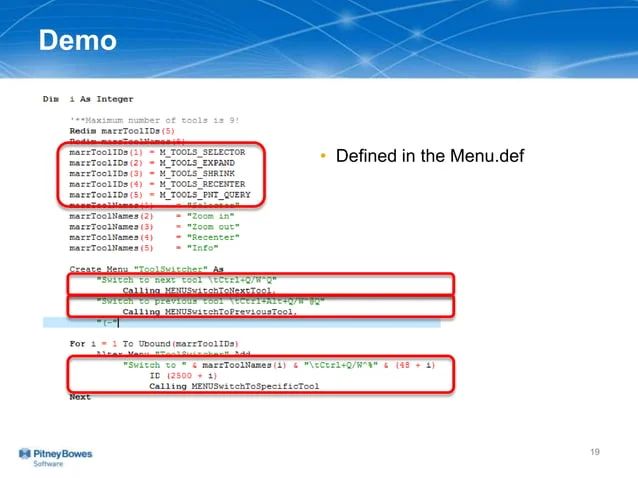 Using Mapbasic To Modify Your User Interface Pptx - Download Premium Dark Image | HD