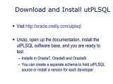 Utplsql Unit Testing For Oracle Pl Sql Pptx