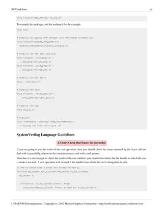 Systemverilog Ovm Uvm 3day Training Pdf Class Computer Programming Constructor Object - City Pattern Collection - 8K Quality