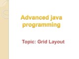 Advanced Java Programming Pptx