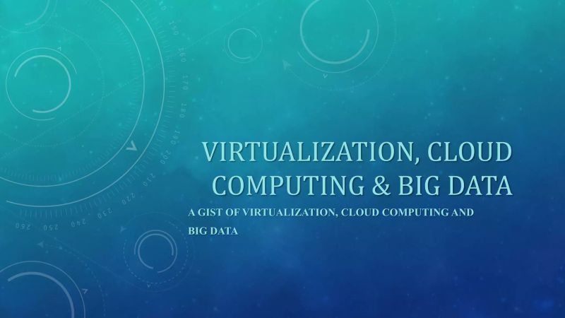 Virtualization Using Vmware Workstation And Cloud Computing Docx Computer Software And - Premium Dark Illustration Gallery - HD