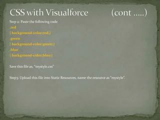Visualforce Css Developer Guide By Forcetree Com Ppt - Premium Dark Photo Gallery - Retina