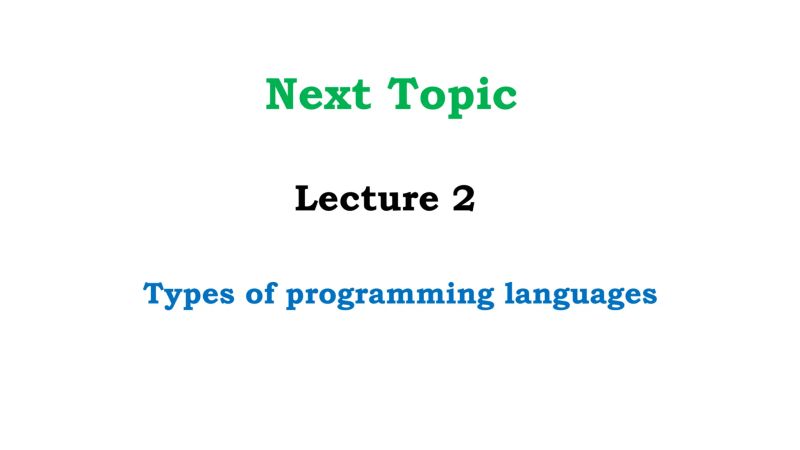 Visual Programming Lecture 1 Why Do We Need Programming Languages Pdf - Gorgeous Ultra HD Space Arts | Free Download