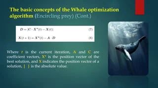 Using The Whale Optimization Algorithm To Solve The Optimal Reactive - 8K Abstract Photos for Desktop