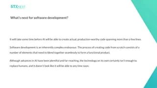 Will Ai Replace Programmers Limitations Of Artificial Intelligence In - Download Ultra HD Light Illustration | Ultra HD