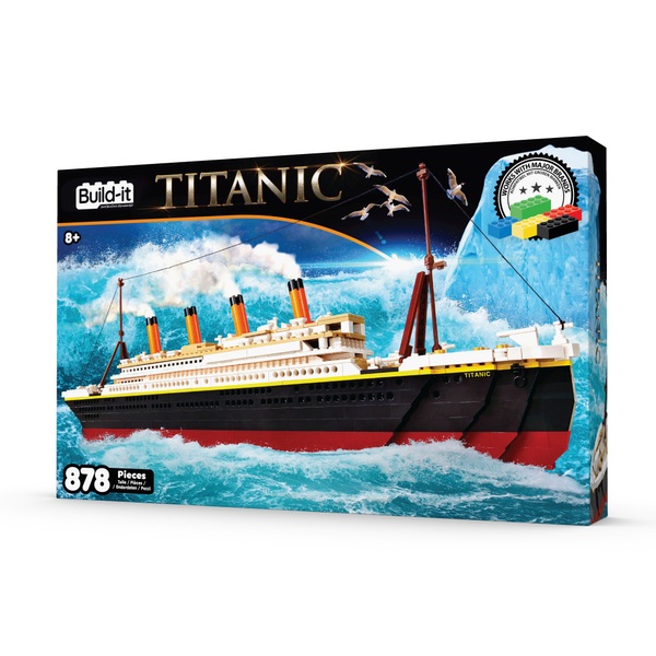 Oxford Deluxe Titanic Construction Set Construction Bricks Sets Smyths Toys Uk