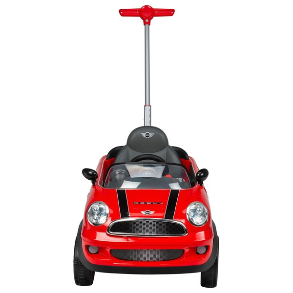 Mini cooper push buggy red