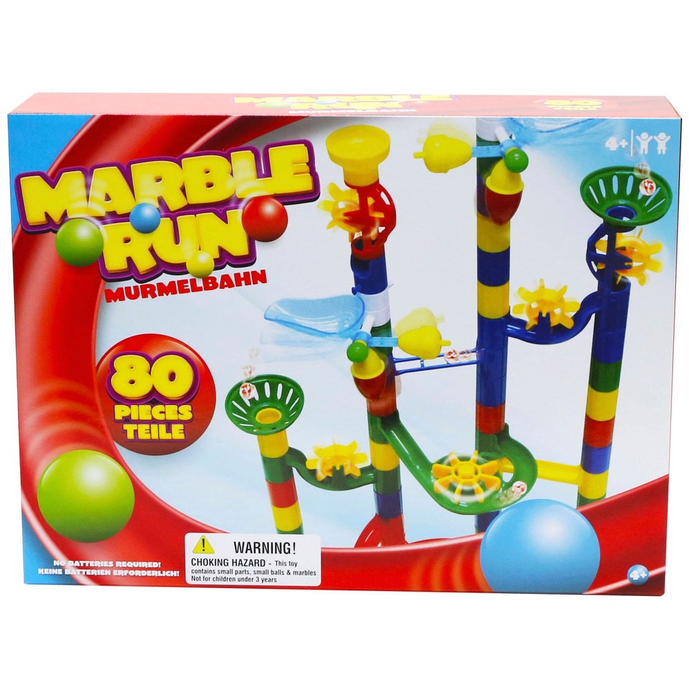 Marble run 80 piece game