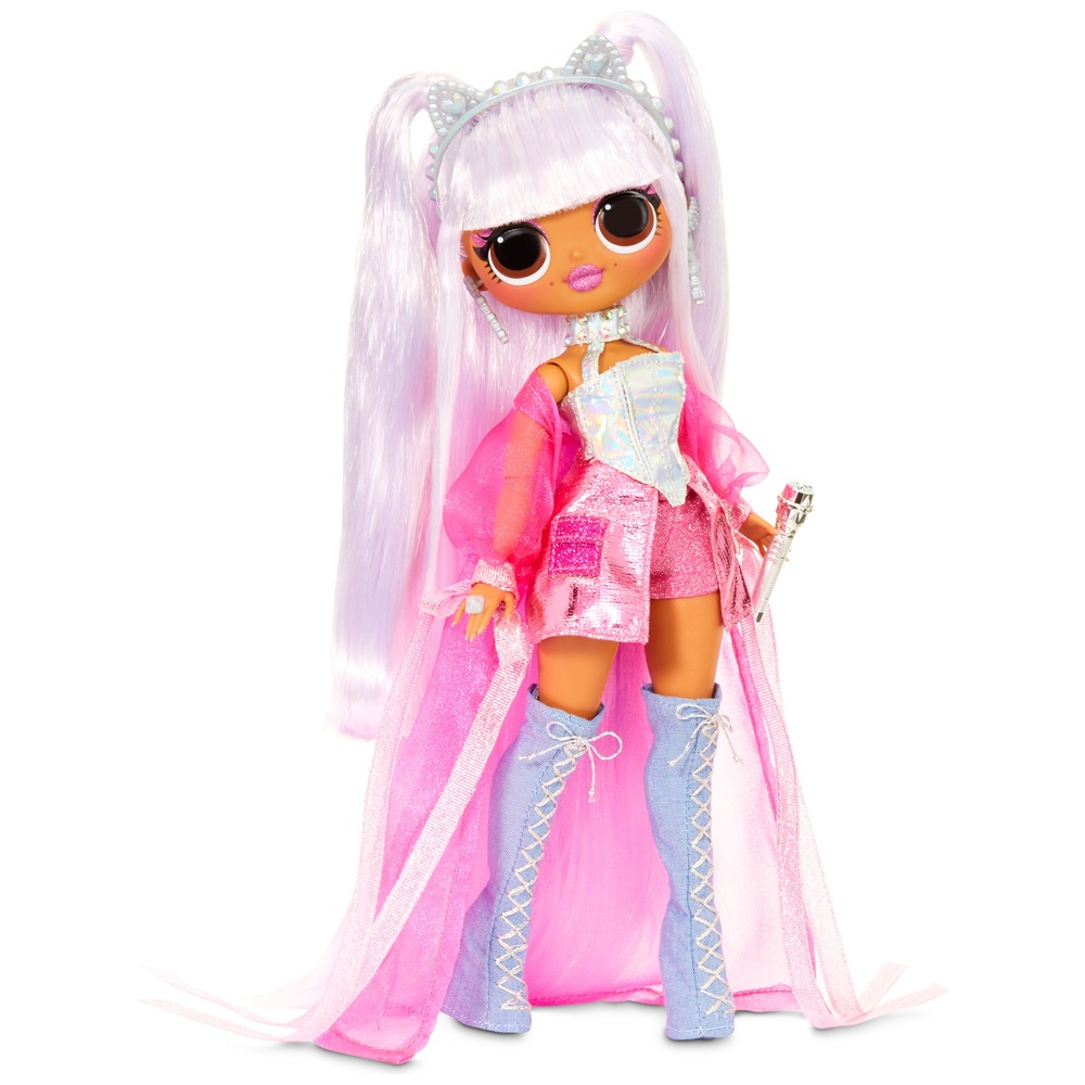 Omg i was looking at ninja muffin tweets and the pearson who makes . L O L Surprise O M G Remix Kitty K Fashion Doll Smyths Toys Uk