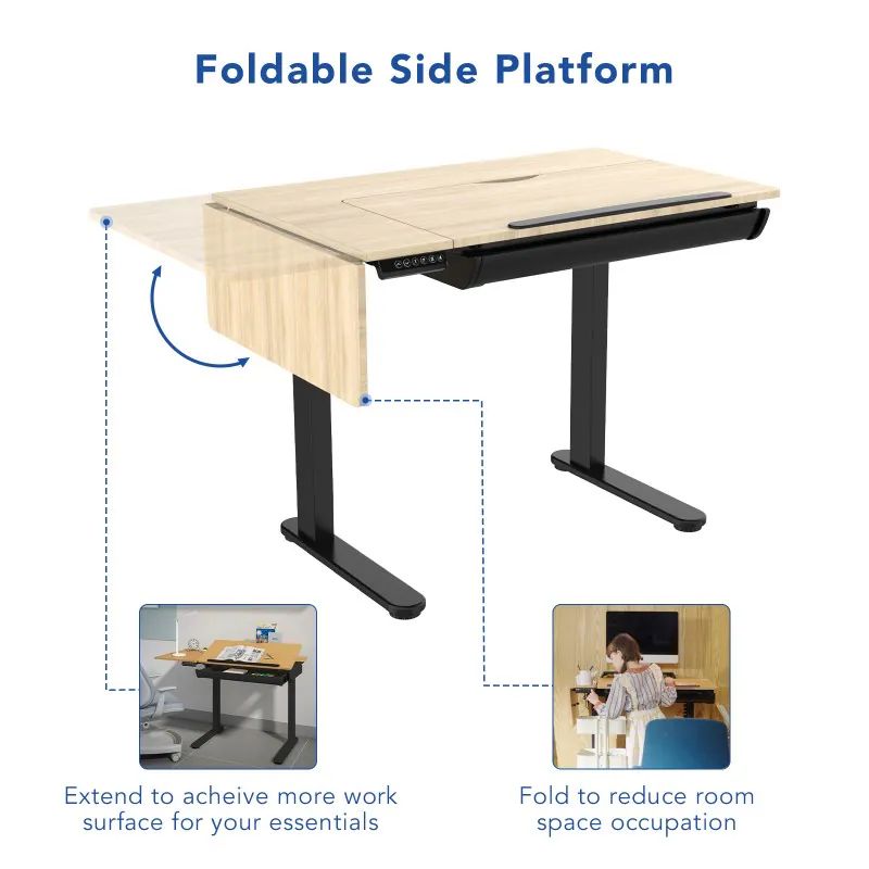 Height Adjustable Drafting Table Flexispot Adjustable Height Desk - Best Minimal Patterns in Retina