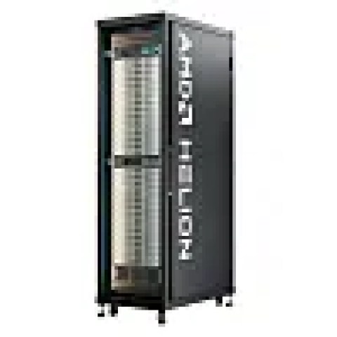 technology AMD's Helion rack-scale AI system is a datacenter rack enclosure filled with ready-configured compute nodes.