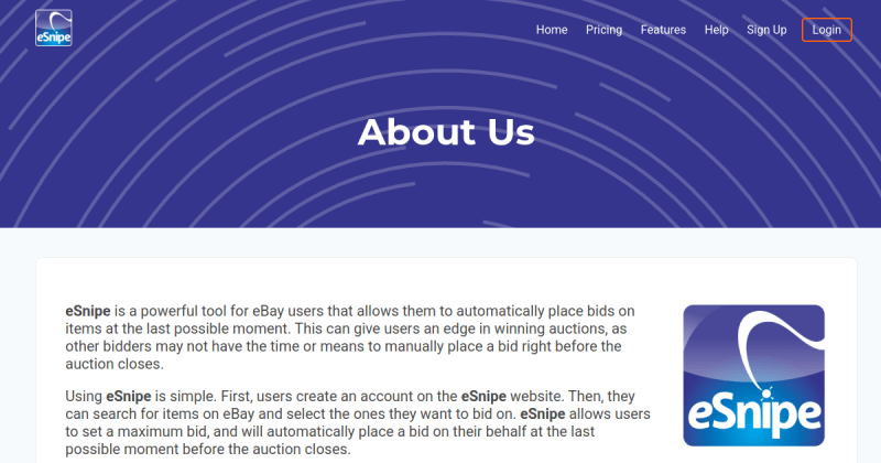 Ebay Auction Sniper Esnipe - Premium Sunset Texture - HD