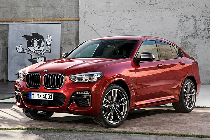 多數車型標配主動車距巡航與智慧駕駛輔助，大改款bmw x4規格配備展間流出