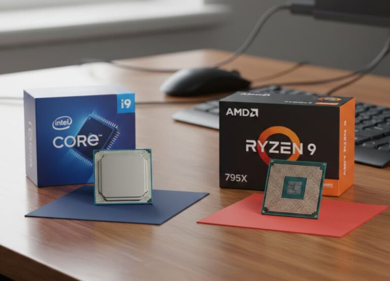 Intel Vs AMD Ryzen Processors 2026 Best CPU For Gaming Work And Intel Vs AMD Ryzen Processors 768x553 