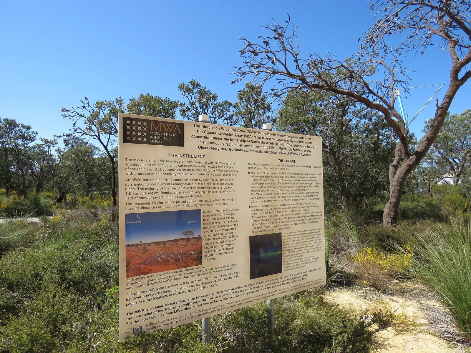 Gravity Discovery Centre Observatory Hello Perth - Perfect Sunset Picture - Mobile