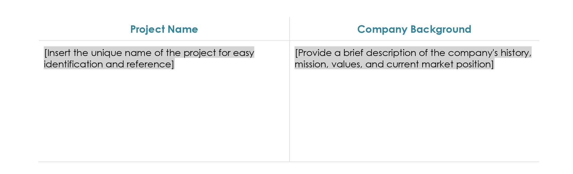 Creative Brief Template Word - Colorful Image Collection - 4K Quality