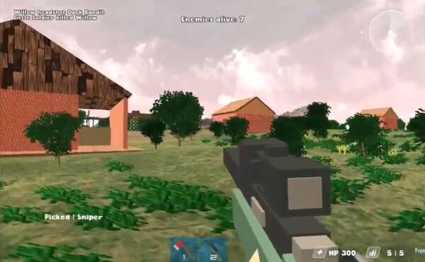 Gamespire Gamespire Twitter Pixel Battle Royale Multiplayer is an online 3D battle royale themed game with a last man standing game concept.