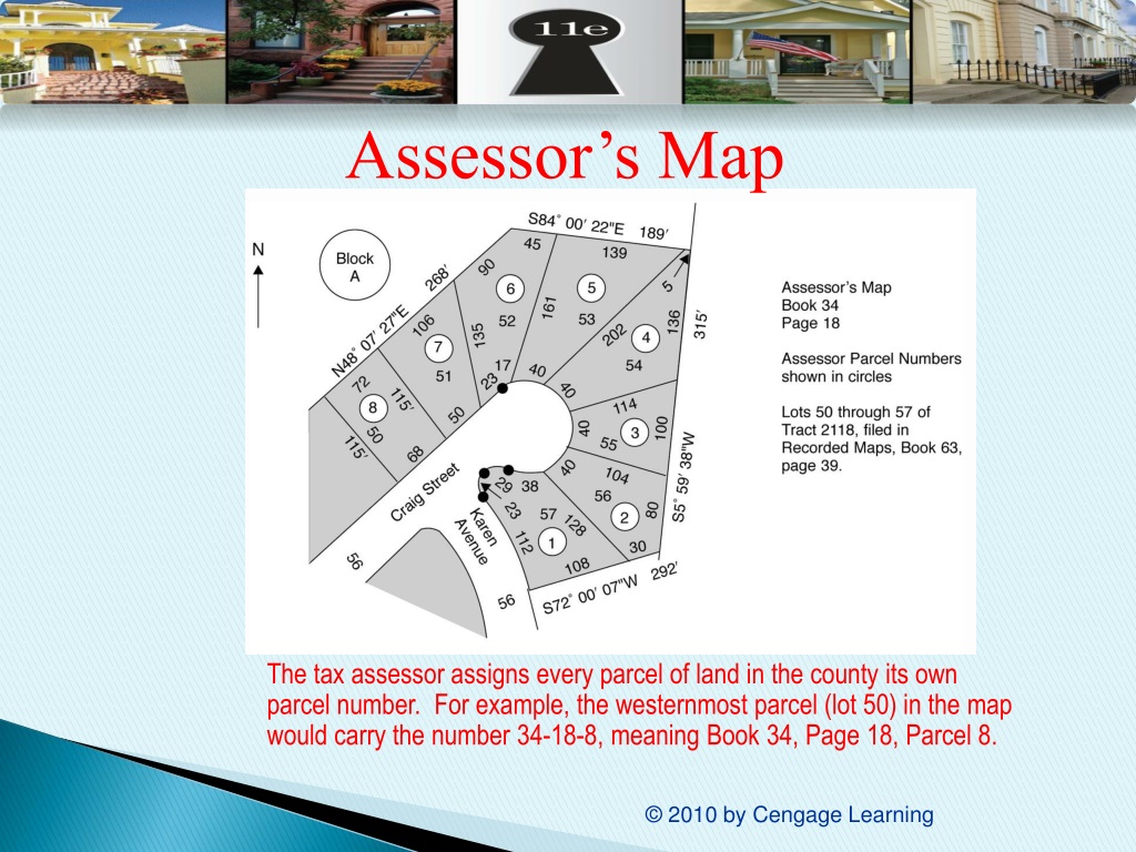 PPT Chapter 2 Nature And Description Of Real Estate Assessor S Map L 