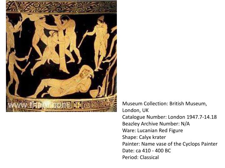 · kopf des kyklopen polyphem, marmor . PPT - Odysseus and the Cyclops ( Polyphemus ) PowerPoint