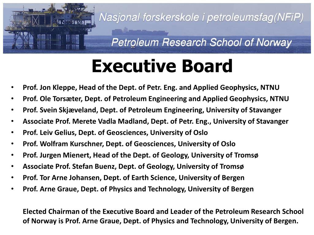 Ppt Nasjonal Forskerskole I Petroleumsfag Nfip