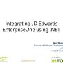 PPT - Integrating JD Edwards EnterpriseOne Using .NET PowerPoint ...