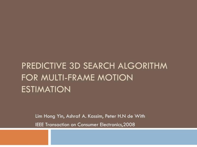 Pdf Enhanced Predictive Zonal Search For Single And Multiple Frame Motion Estimation - Classic Vintage Art - Mobile