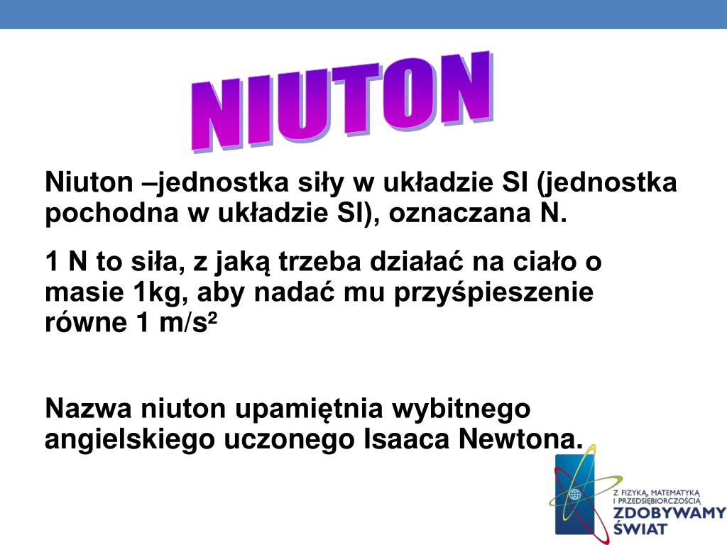 photo Jednostka Siły ppt dane informacyjne powerpoint presentation free download id 2145770