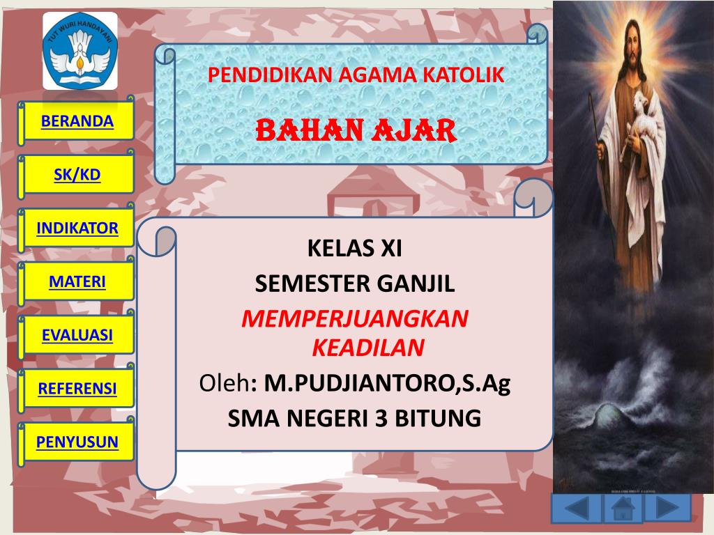 Cd rpp 1 lembar inspiratif agama katolik kls 123456 semester 1&2. Ppt Pendidikan Agama Katolik Bahan Ajar Powerpoint Presentation Free Download Id 2173592