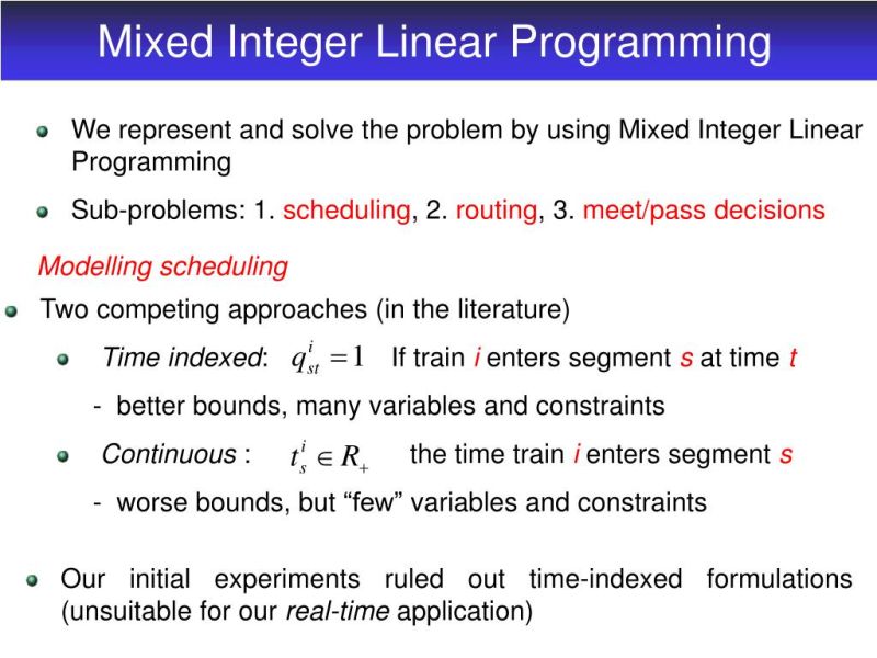 Ppt Solving The Dispatching Problem By Milp Powerpoint Presentation - Premium Nature Design Gallery - Full HD