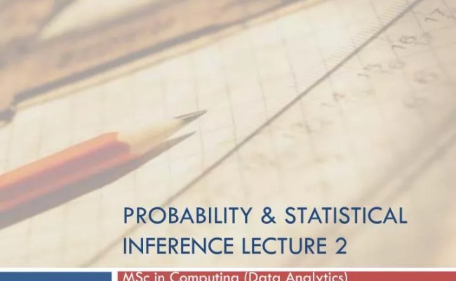 PPT - Probability & Statistical Inference Lecture 2 PowerPoint ...