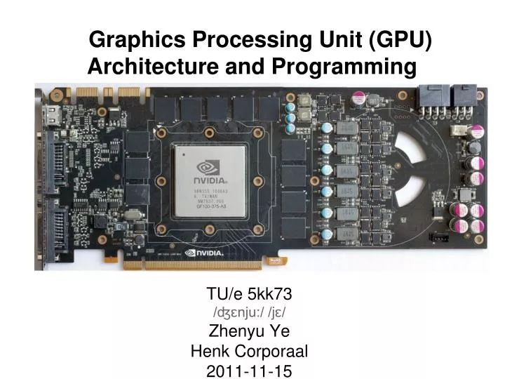 Gpu Programming Pdf Graphics Processing Unit Thread Computing - Best Nature Illustrations in Ultra HD