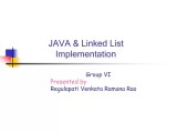 Ppt Java Linked List Implementation Powerpoint Presentation Free