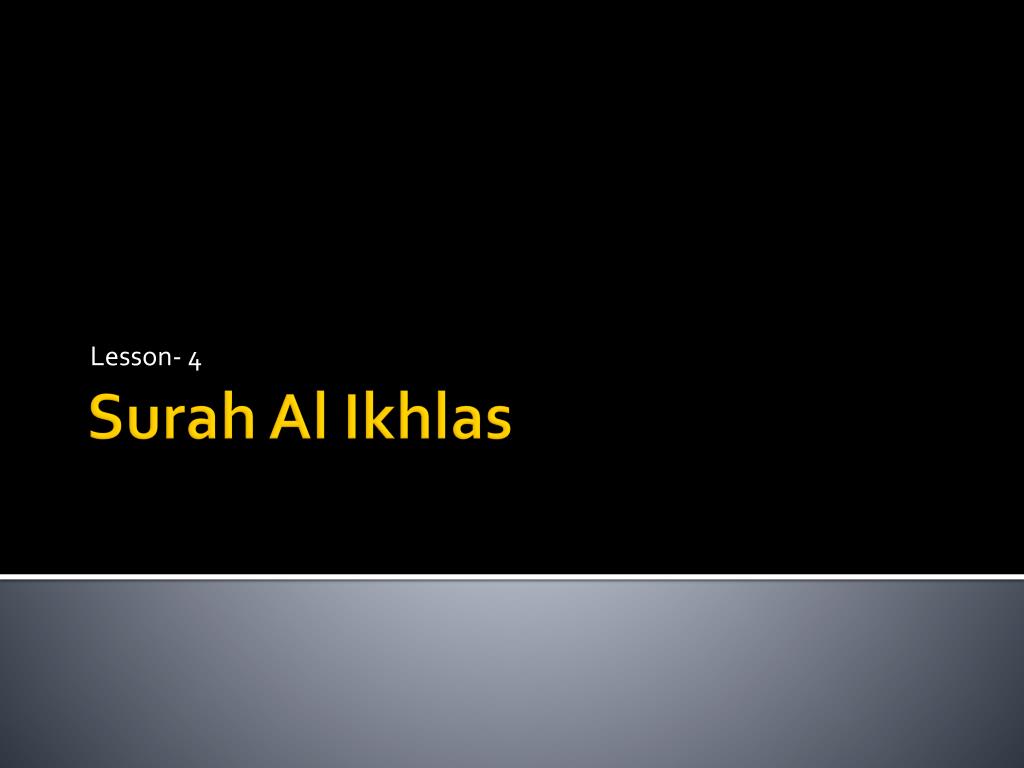 Ppt Surat Al Falaq Powerpoint Presentation Free Download Id 2320090 