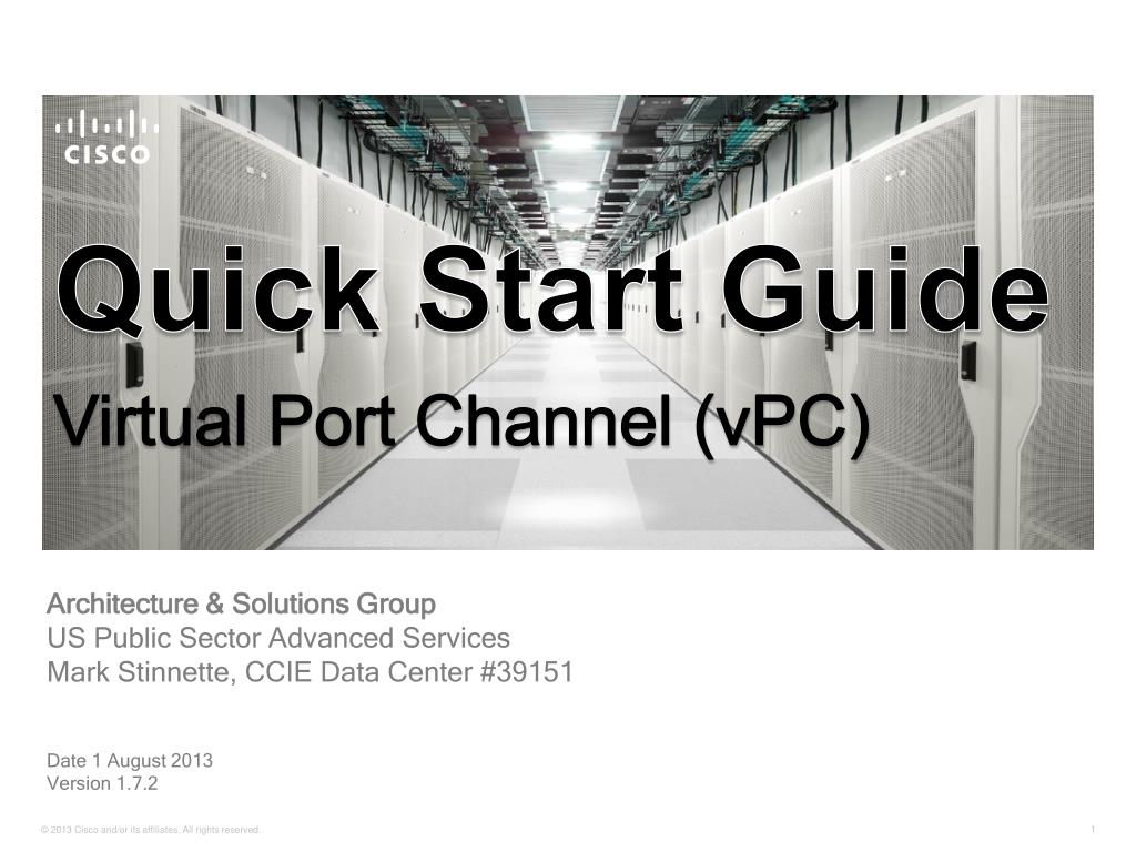 In recent years, bigger companies have decidedly been better. Ppt Quick Start Guide Virtual Port Channel Vpc Powerpoint Presentation Id 2559393